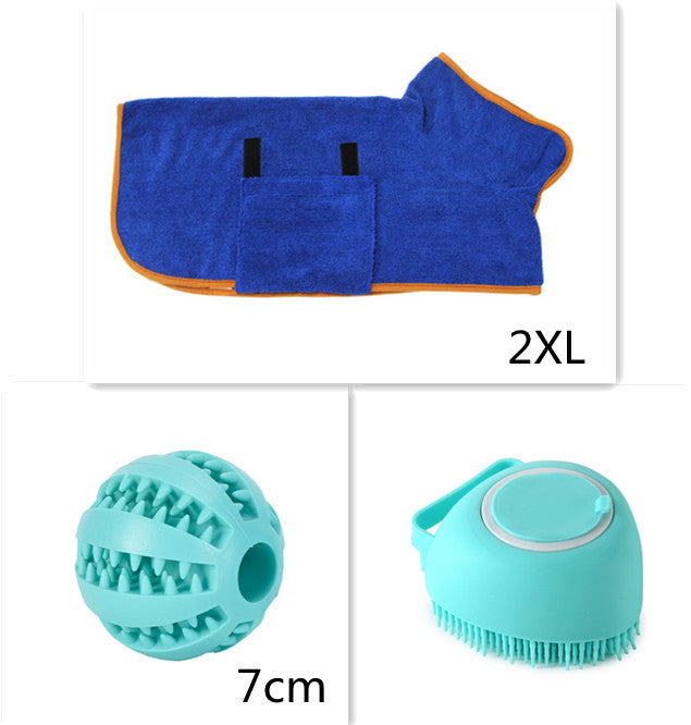 Silicone Dog Grooming & Bathing Glove – Massage & Shedding Brush for Dogs