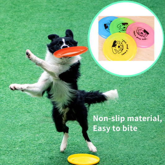 Interactive Flying Disc for Dogs – Durable Outdoor Training & Play Toy